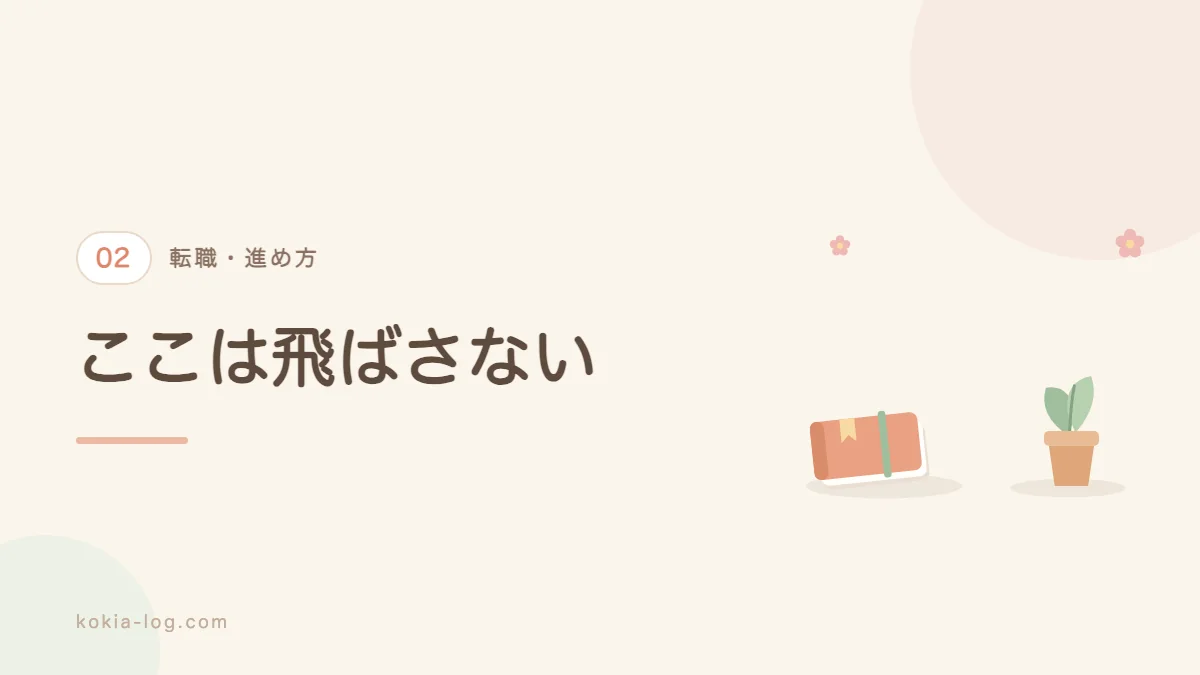 転職活動の準備段階ですることを解説するセクションのバナー画像