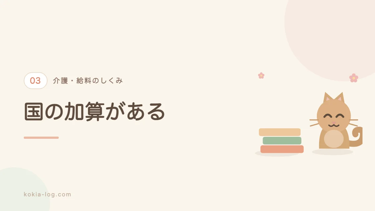 介護職員等処遇改善加算の仕組みを解説するセクションのバナー画像